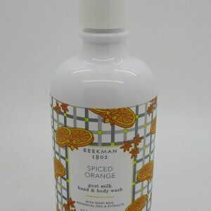 Beekman 1802 SPICED ORANGE Goat Milk Hand & Body Wash 12.5 fl oz